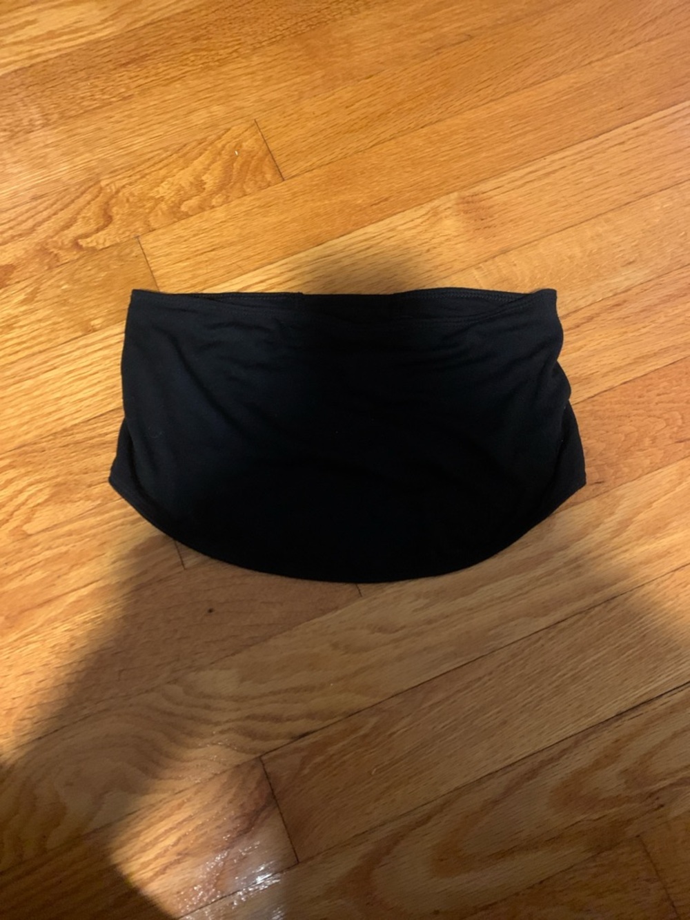 American Eagle By Payless Black Strapless Crop Top